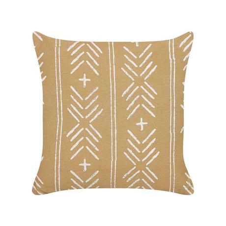 Beliani Coussin en Coton Traditionnel BANYAN  