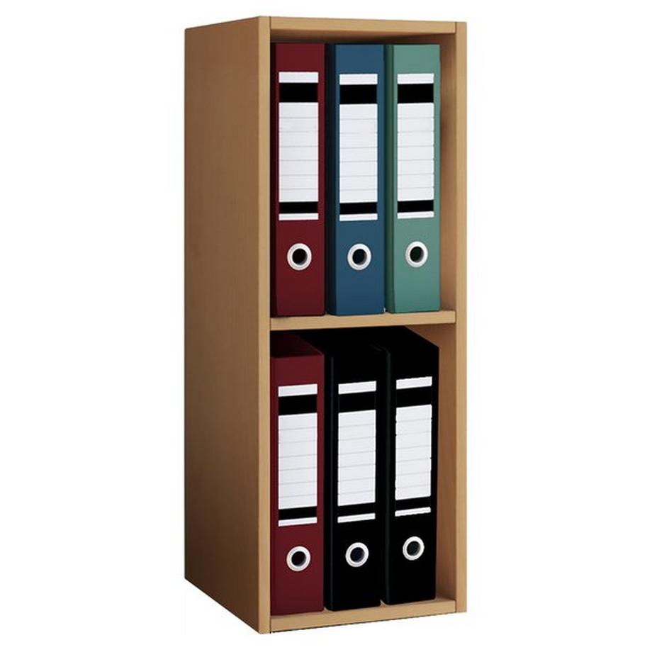 Holz Büro Stand Regal Bücher Ordner Aktenregal Ordnerregal Bücherregal Offas 2f
