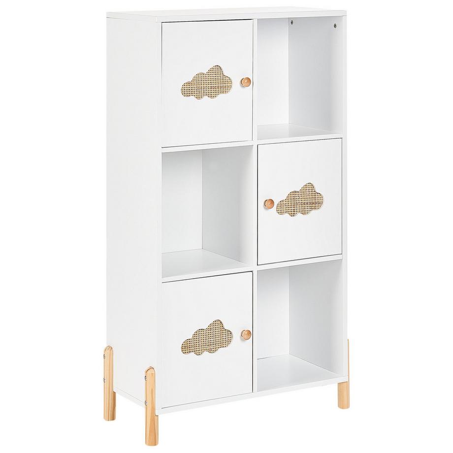 Beliani Regal aus MDF-Platte Modern CLOUDY  