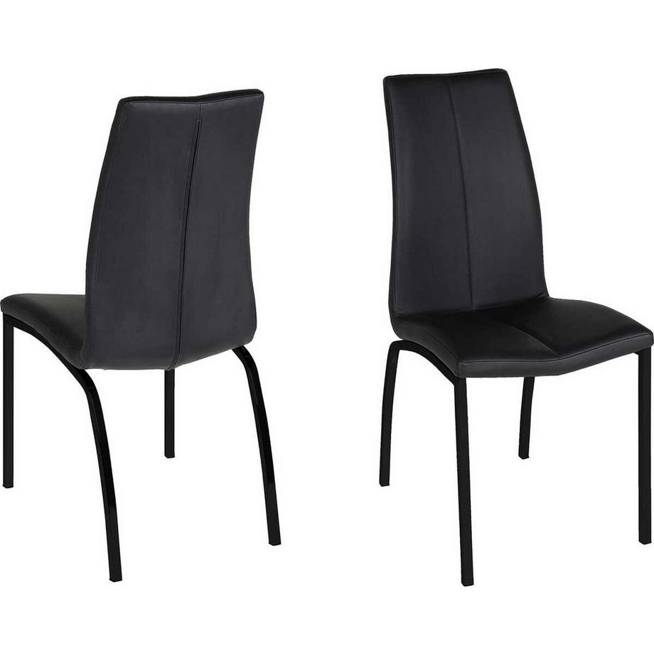 Chaise de salle à manger Tamara noire