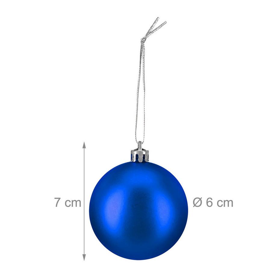 Northix Lot de 100 boules de Noël  