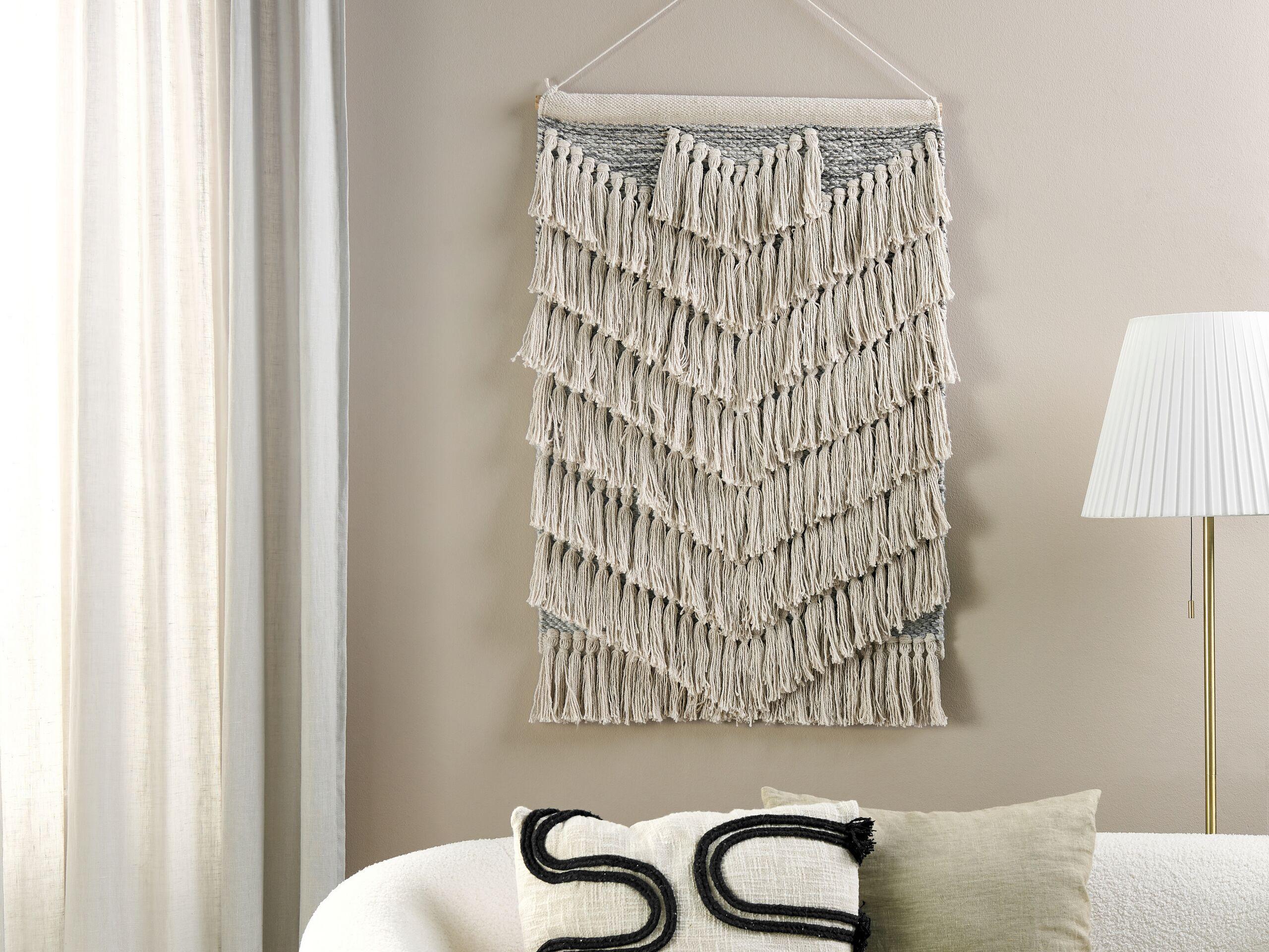 Beliani Wandbehang aus Baumwolle Boho KOTRA  