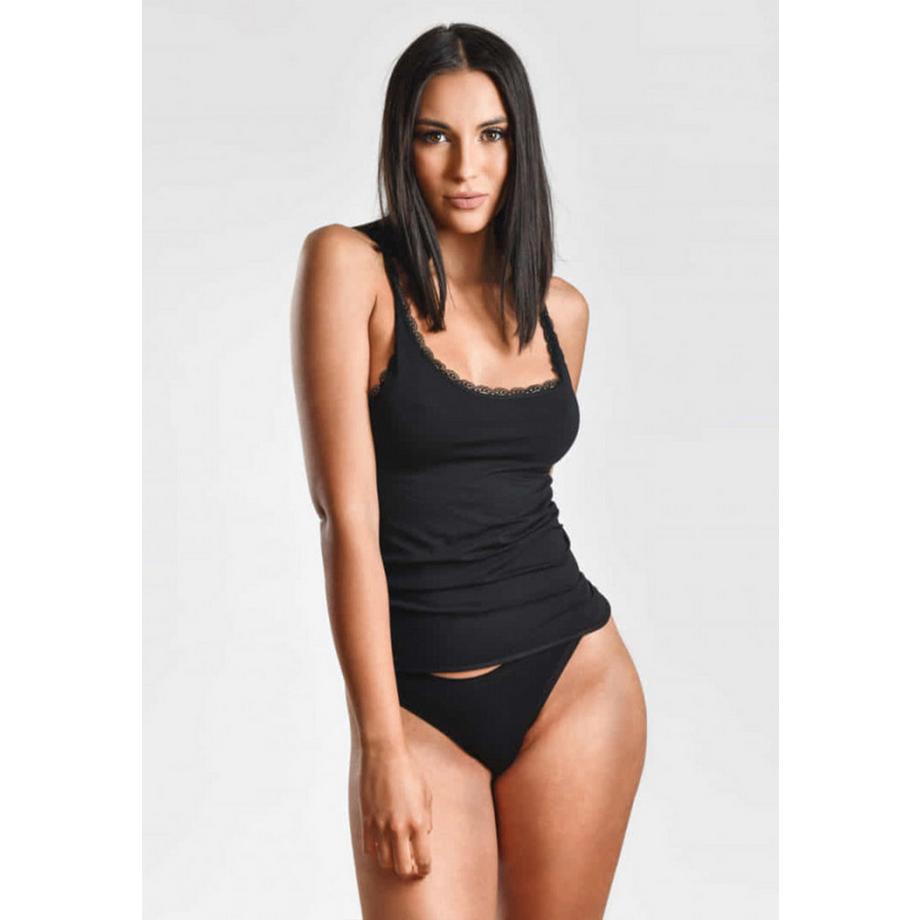 Maxte Cotton Lace Tanktop 3er Pack  