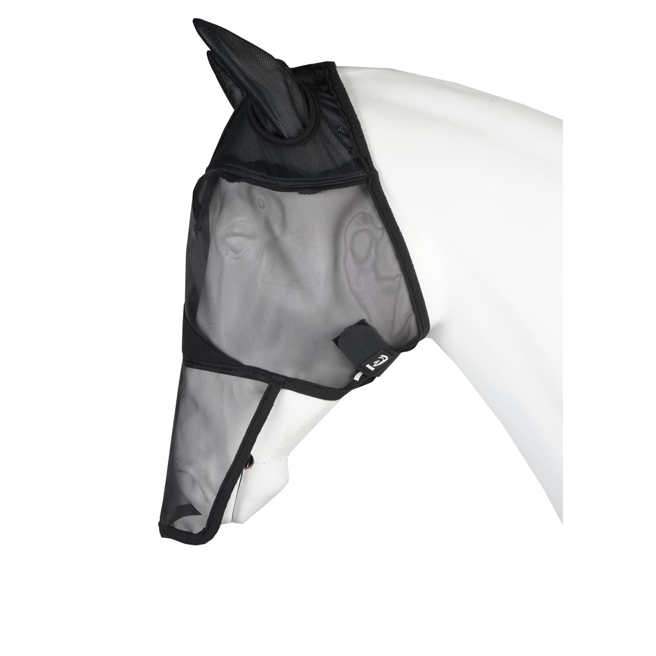HORKA  Maschera antimosche per cavalli con protezione UV per orecchie e naso Horka 