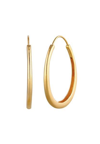 Elli  Ohrringe Creolen Oval 