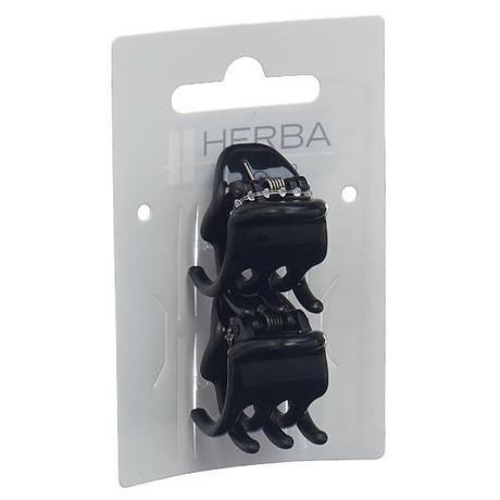 HERBA  Klammer, schwarz, 2 Stk., 2.2 cm 