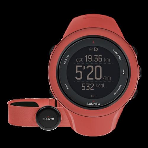 SUUNTO  Ambit3 Sport Coral HR - GPS-Uhr mit Mobilfunkverbindung 