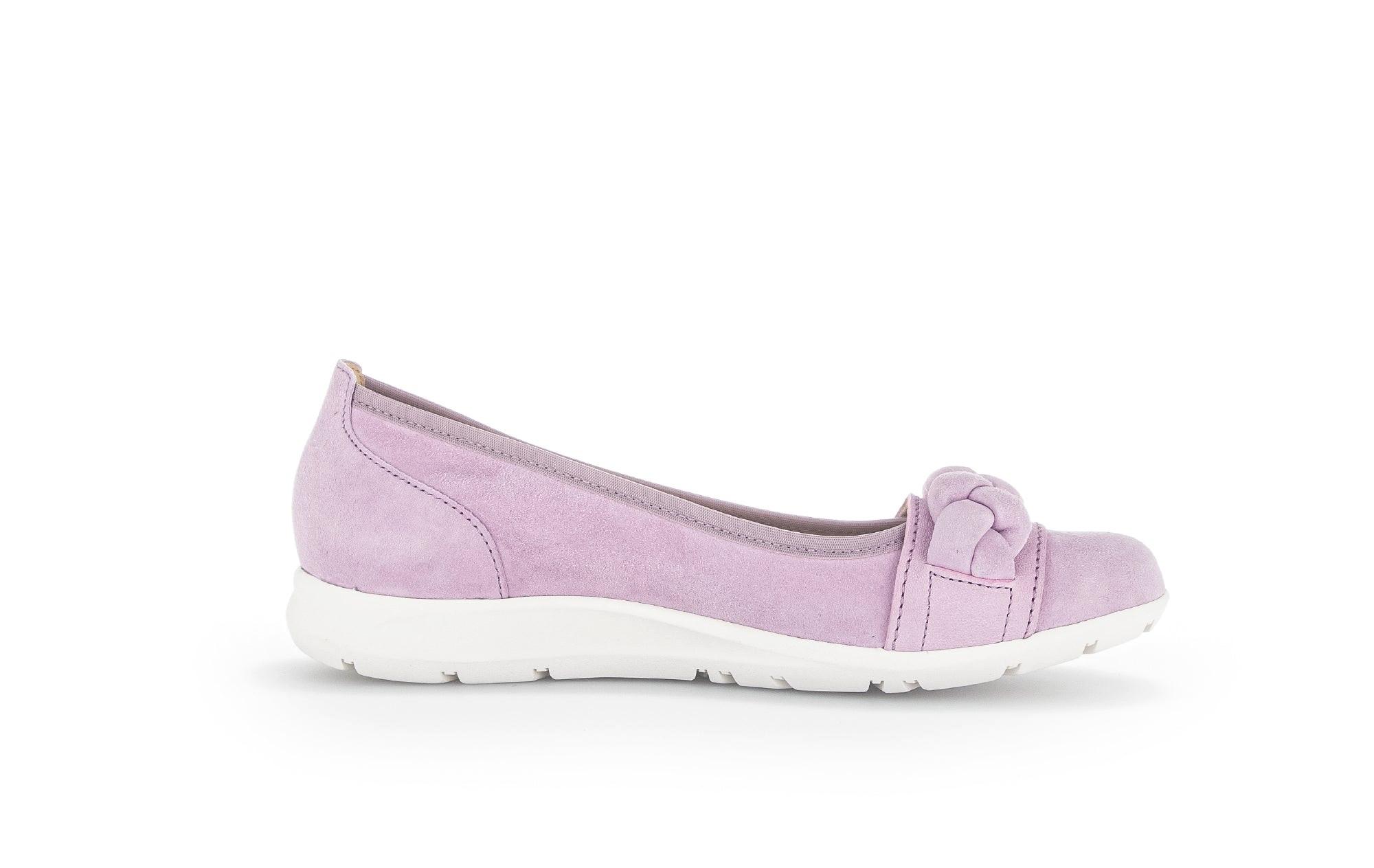 Image of - Wildleder Ballerina Damen Rosa 39