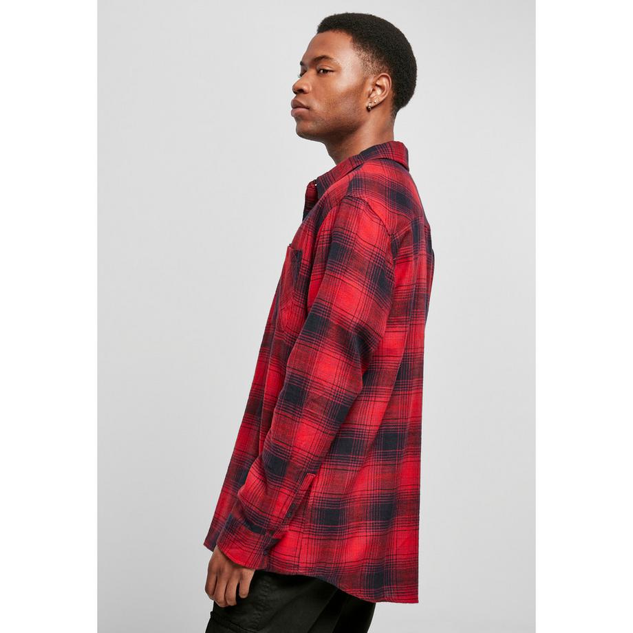 URBAN CLASSICS Oversized Kariertes Grunge Hemd  