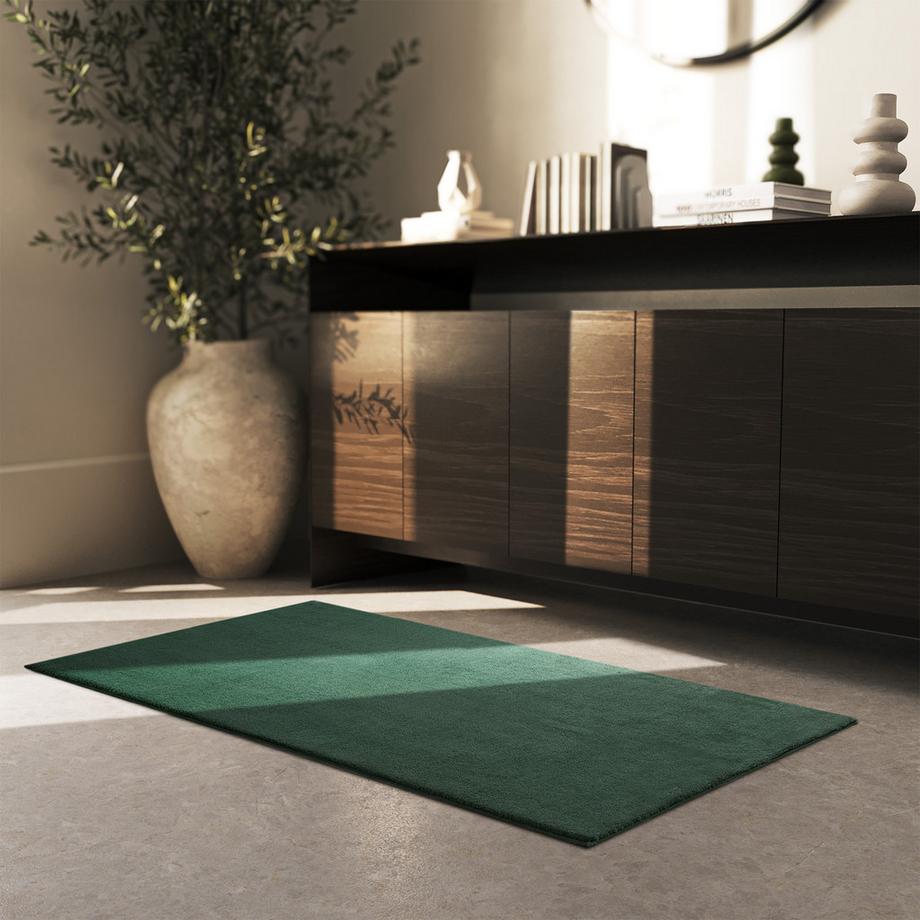 Tectake Tapis à poils ras SOFT ZONE surface douce, poids du velours 1630 g/m²  