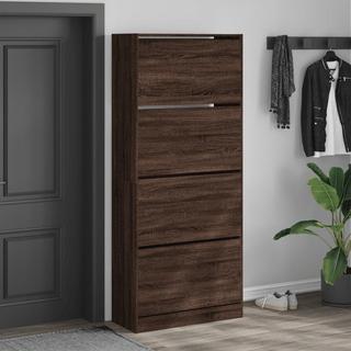 VidaXL Armoire à chaussures bois d'ingénierie  