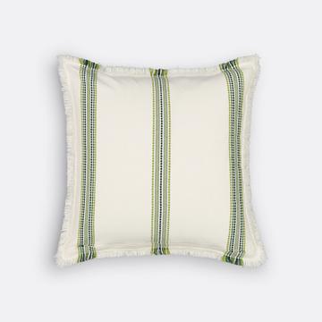 Housse de coussin rayée XL