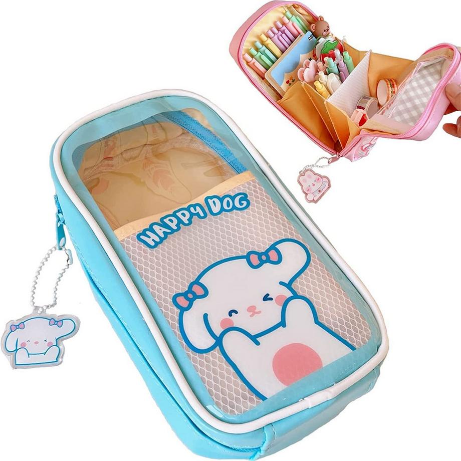 Only-bags.store  Trousse à crayons, esthétique, grande capacité, trousse à crayons, sac solide, fournitures scolaires 