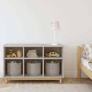 B2X Lampada da notte per bambini con cuori  