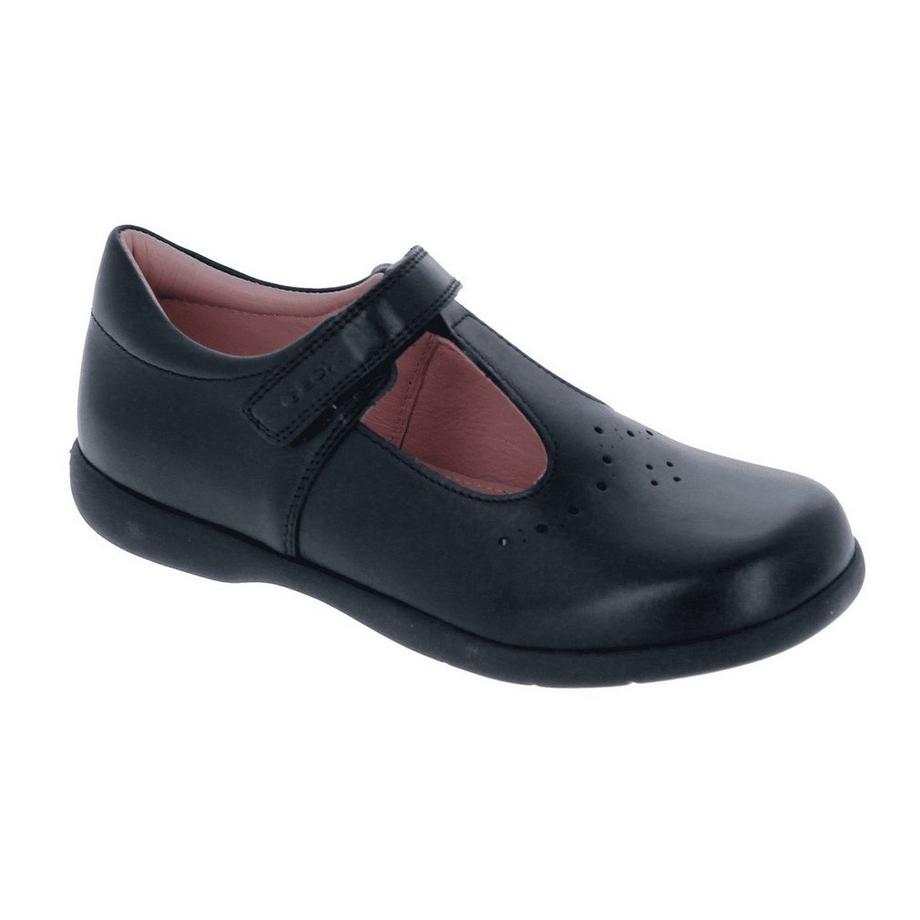 Riemchenschuhe Naimara, Perforiert, Lackleder