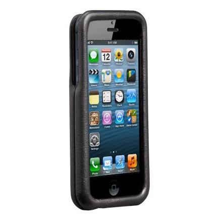 Case-Mate  SIGNATURE Lederetui für iPhone 5/5S/SE Black 