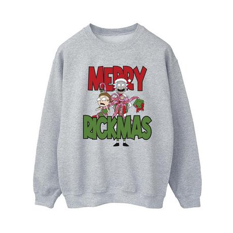 Rick And Morty  Merry Rickmas Sweatshirt 