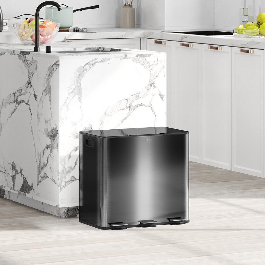 HOMCOM Küchenabfalleimer  