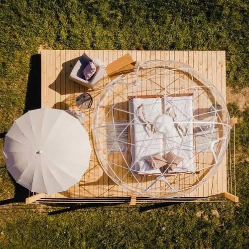 Image of Bubble Suite Übernachtung - Inkl. Frühstückskorb Im Naturpark Gantrisch (für 2 Personen) Unisex