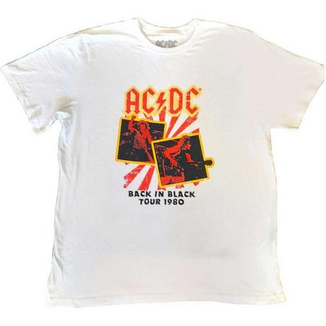 AC/DC  ACDC Back in Black Tour 1980 TShirt 