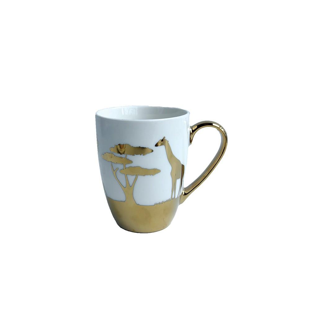 Aulica MUGS SAVANE DORE - LOT DE 4  