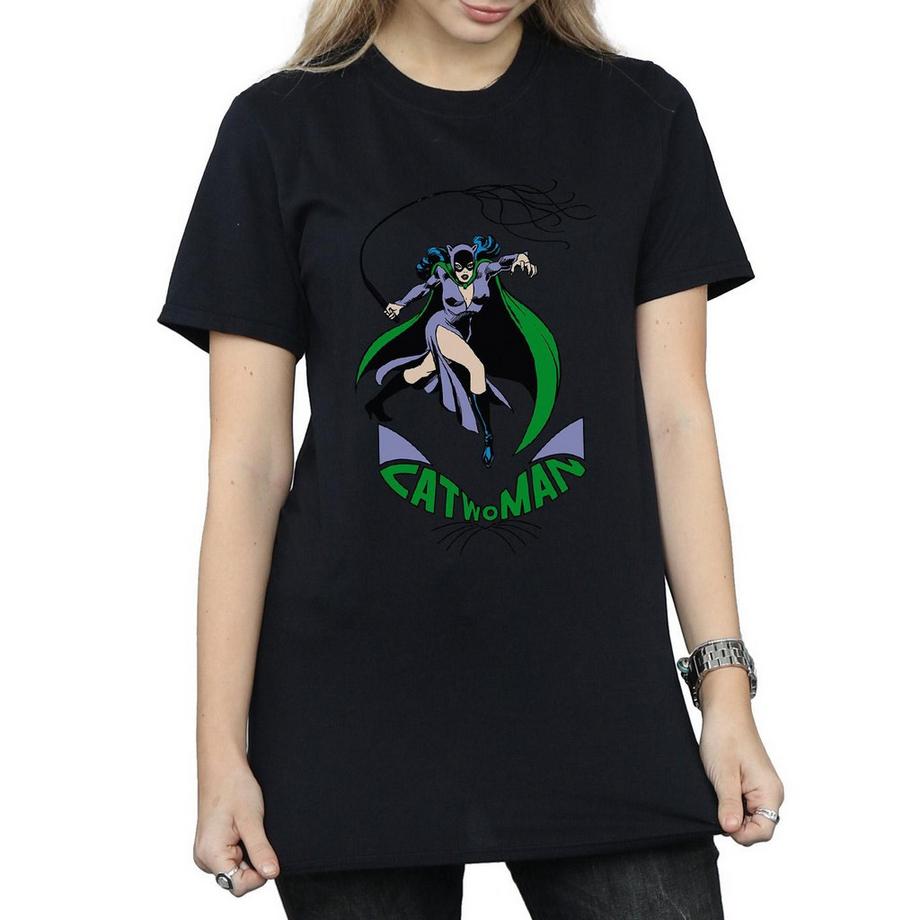 DC COMICS T-shirt Catwoman Whip  