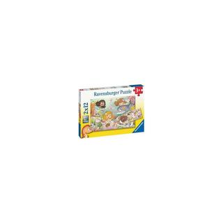 Ravensburger  Ravensburger Kinderpuzzle - 05663 Kleine Feen und Meerjungfrauen - 2x12 Teile Puzzle für Kinder ab 3 Jahren 