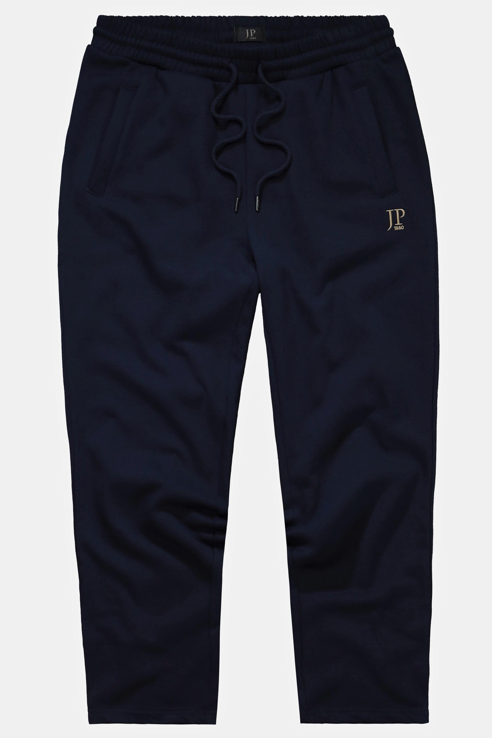 JP1880  Pantalon de jogging Basic. Coupe droite Basic Fit marine foncé 