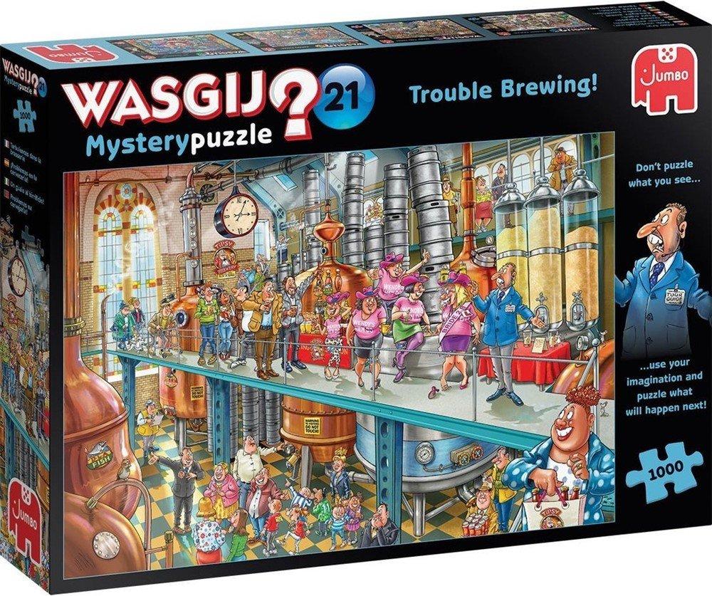 JUMBO  Mystère Wasgij 21 - La vie à la brasserie (1000) 