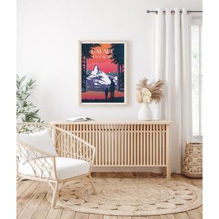 La-Jonx Affiche de Balade en Valais  