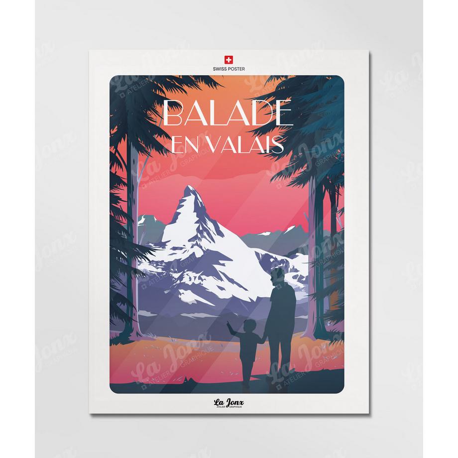 La-Jonx Balade en Valais - Poster  