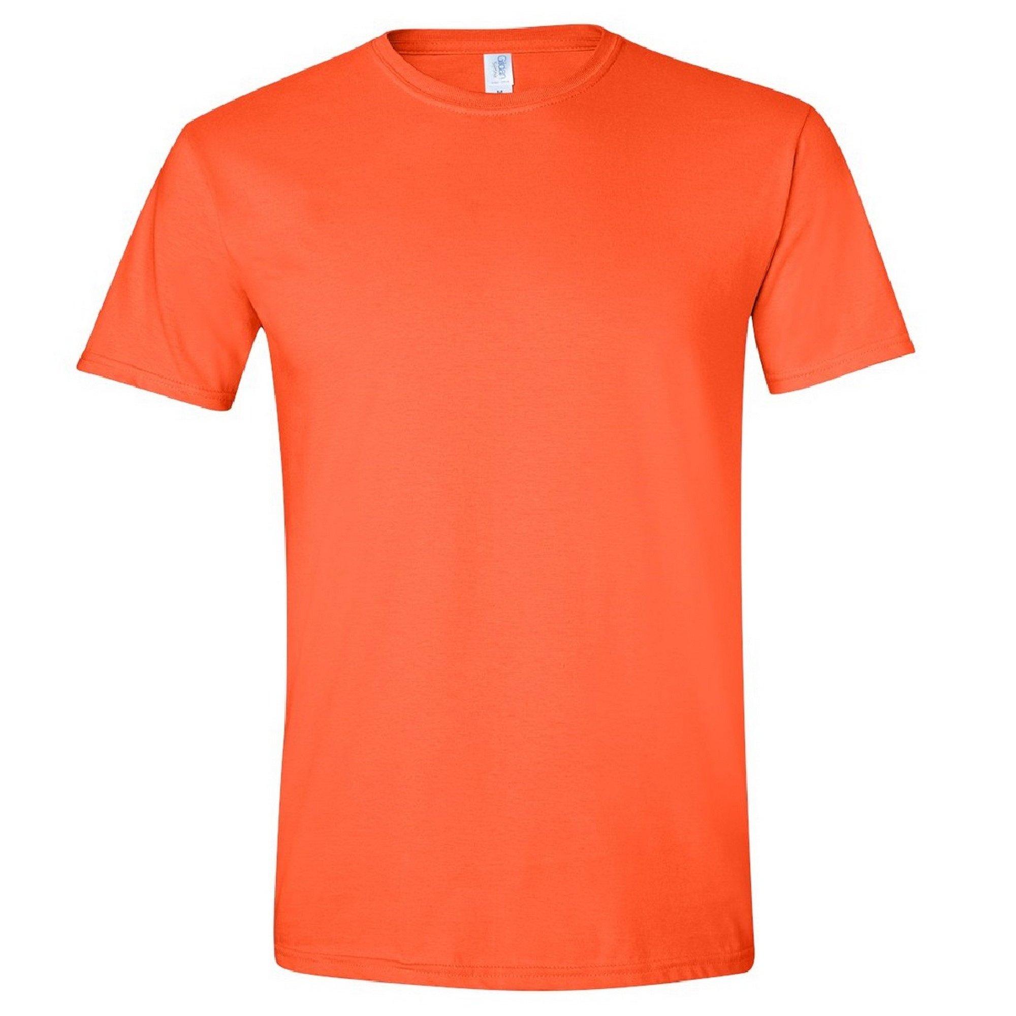 Image of Softstyle Tshirt, Kurzarm, Rundhalsausschnitt Herren Orange XXL