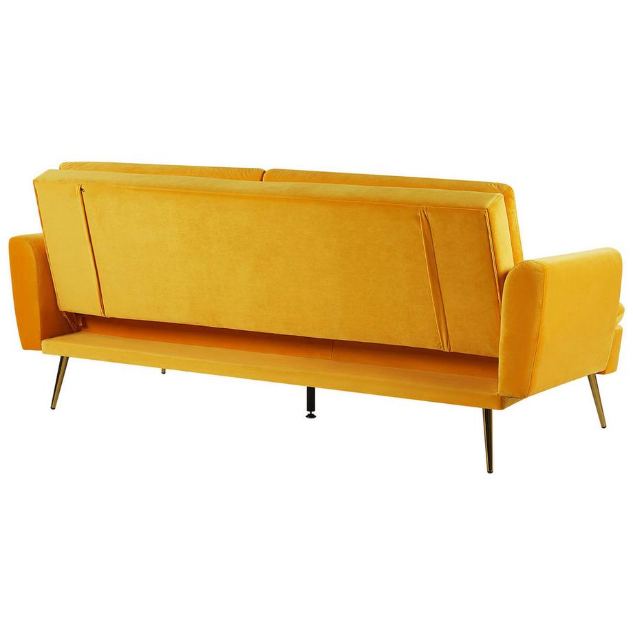 Beliani Schlafsofa aus Samtstoff  VETTRE  