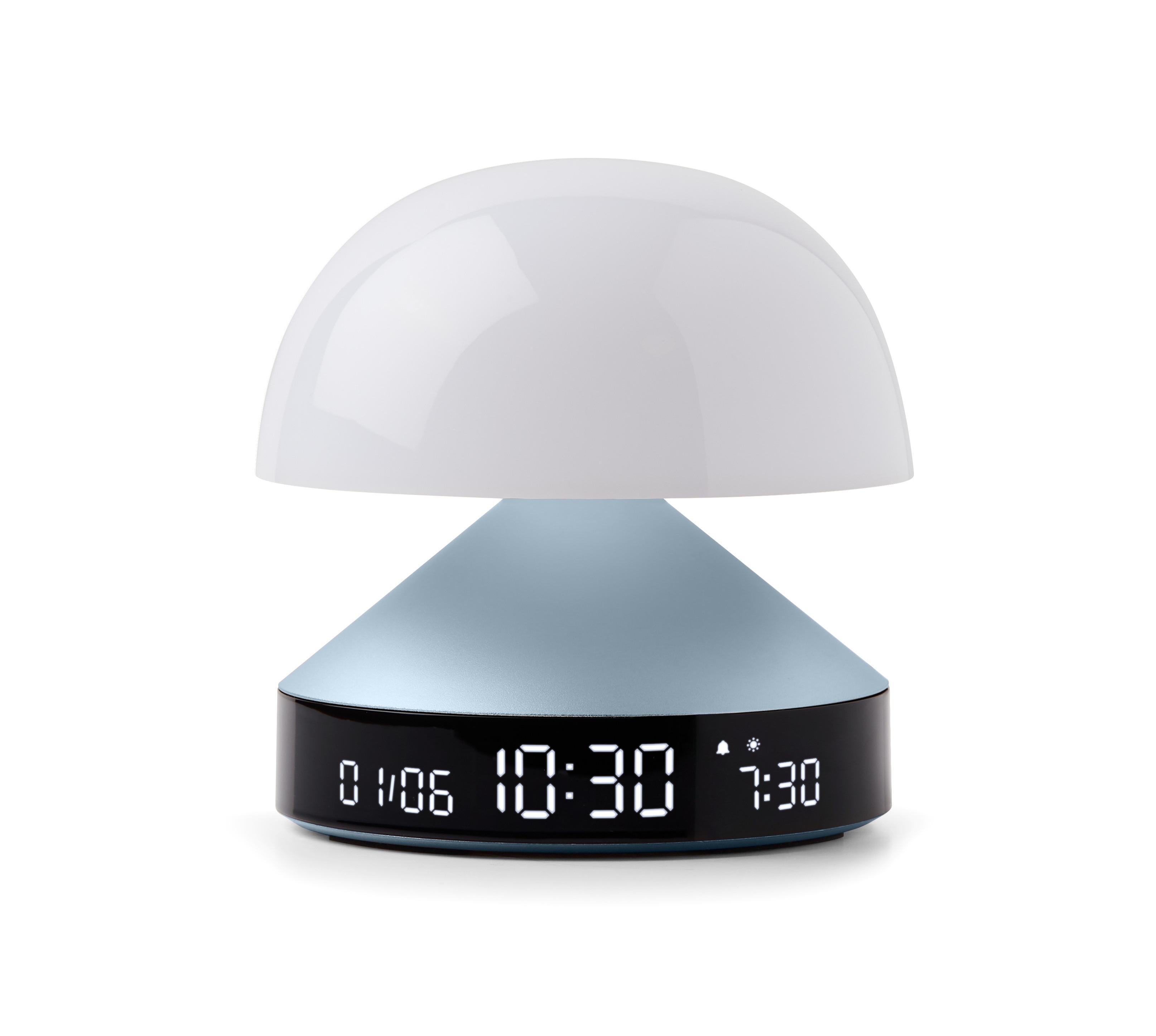 LEXON Lexon Mina Sunrise - Wecker mit Sonnenaufgangssimulation Hellblau  