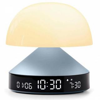 LEXON Lexon Mina Sunrise - Réveil avec simulateur d’aube bleu clair  