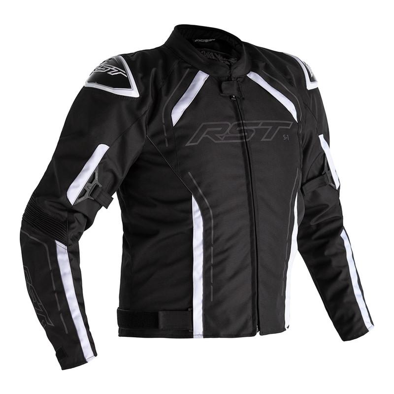 Image of Motorradjacke S-1 Unisex Schwarz/Weiss XXXL