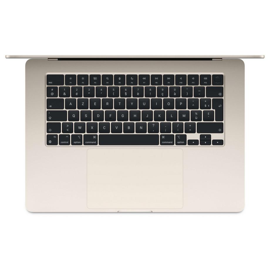 Apple  Reconditionné MacBook Air 15" Apple M2 3.5 Ghz 8 Go 256 Go Lumière Stellaire Comme Neu 