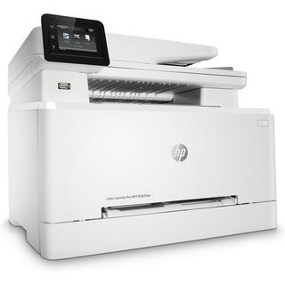 HP  Color LaserJet Pro Stampante multifunzione M283fdw, Stampa, copia, scansione, fax, stampa da porta USB frontale; scansione verso e-mail; stampa fronte/retro; alimentatore automatico di documenti (ADF) da 50 fogli senza pieghe; 