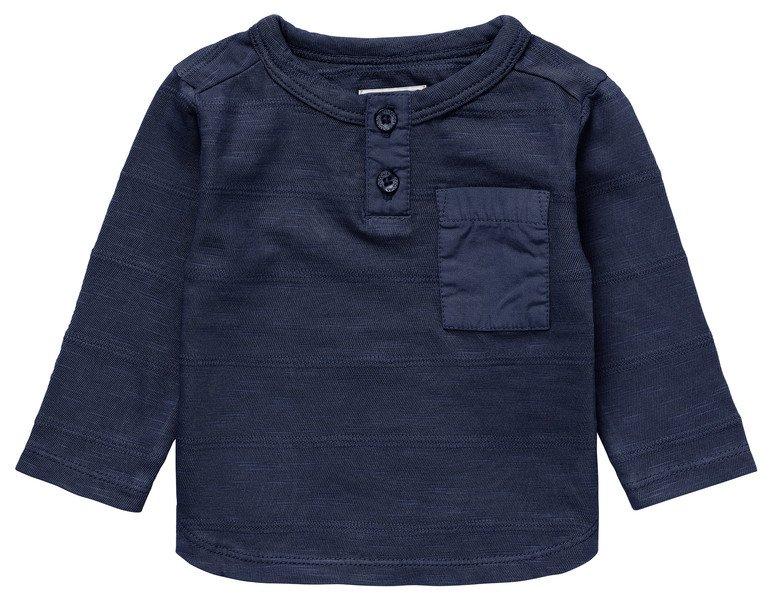 Image of Baby Langarmshirt Jabulpur Unisex Blau 68