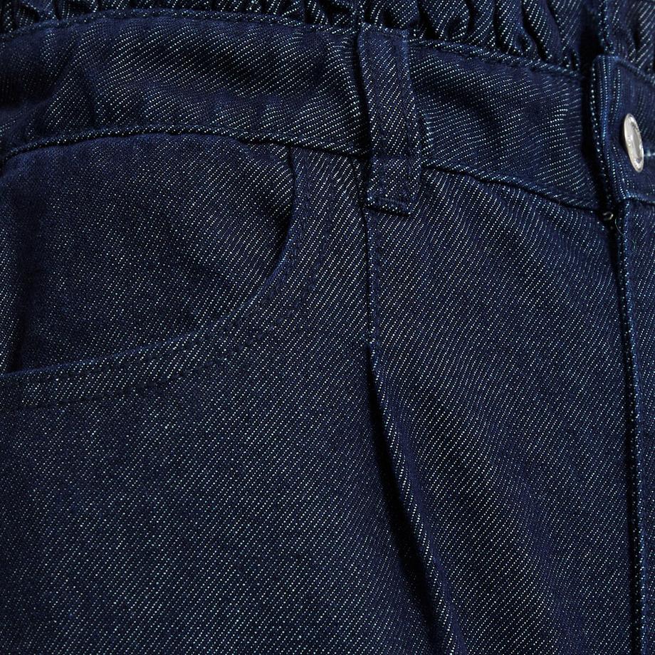 La Redoute Collections Weite Jeans Paperbag Schnitt  