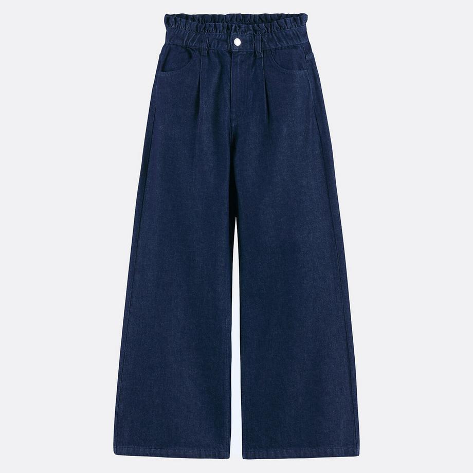 La Redoute Collections Weite Jeans Paperbag Schnitt  