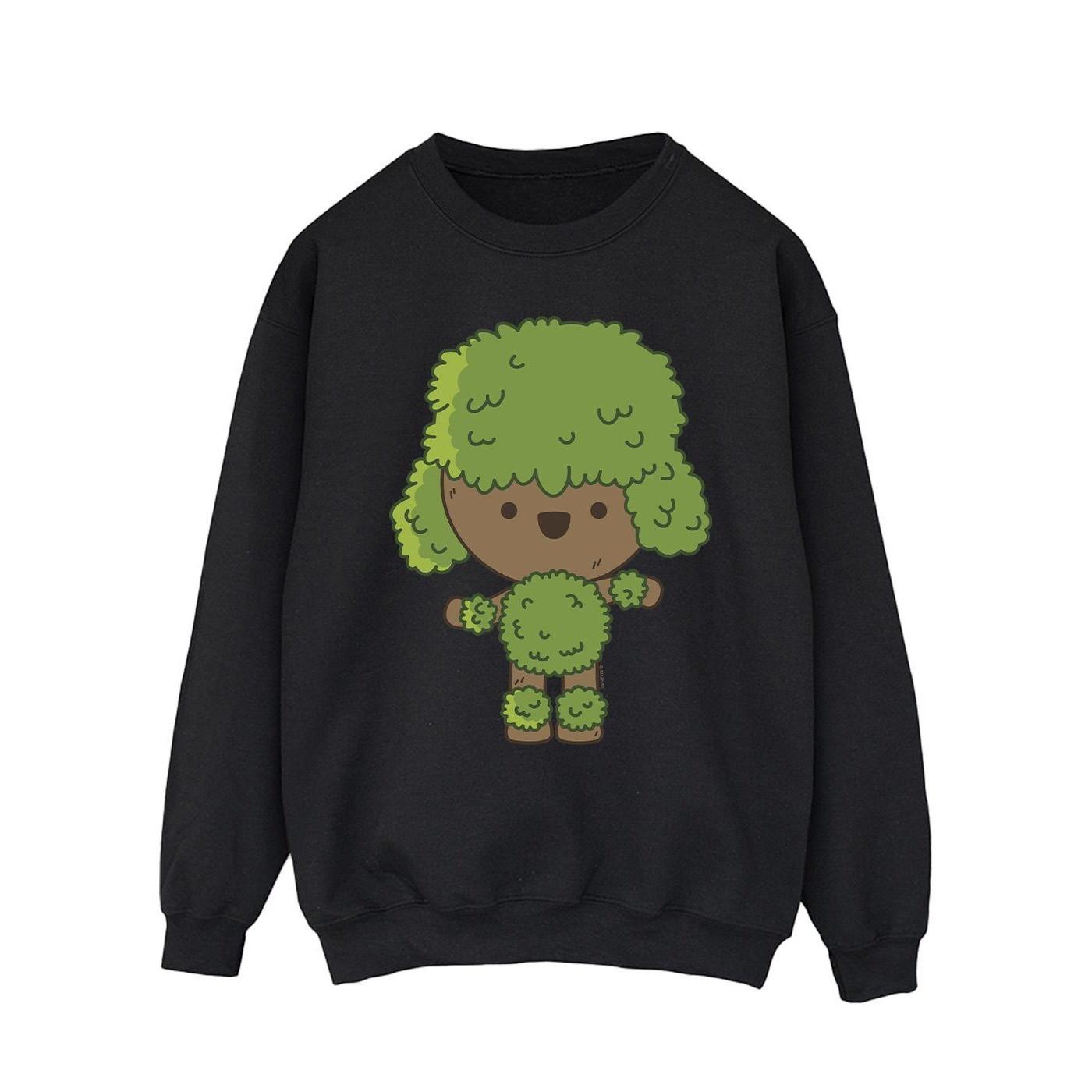 Image of I Am Groot Chibi Dance Sweatshirt Herren Schwarz 4XL