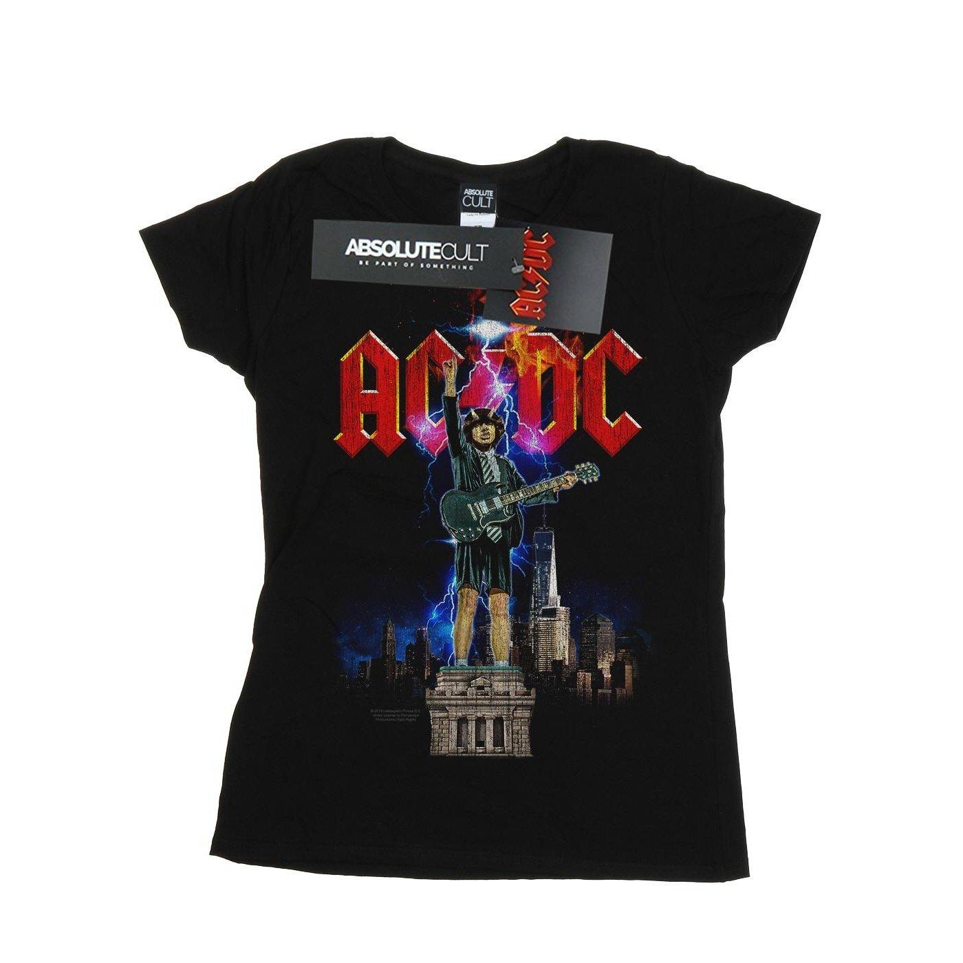 Image of Acdc Angus Nyc Tshirt Damen Schwarz M