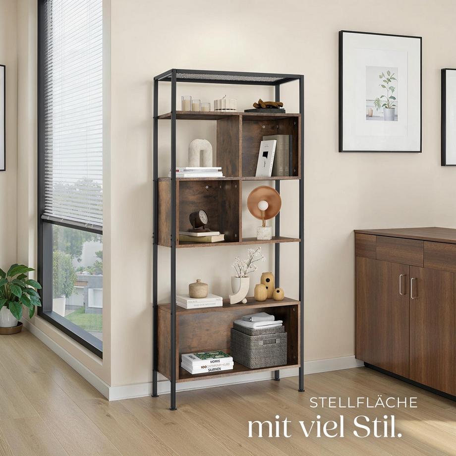 Tectake Scaffale Hastings stile industriale  
