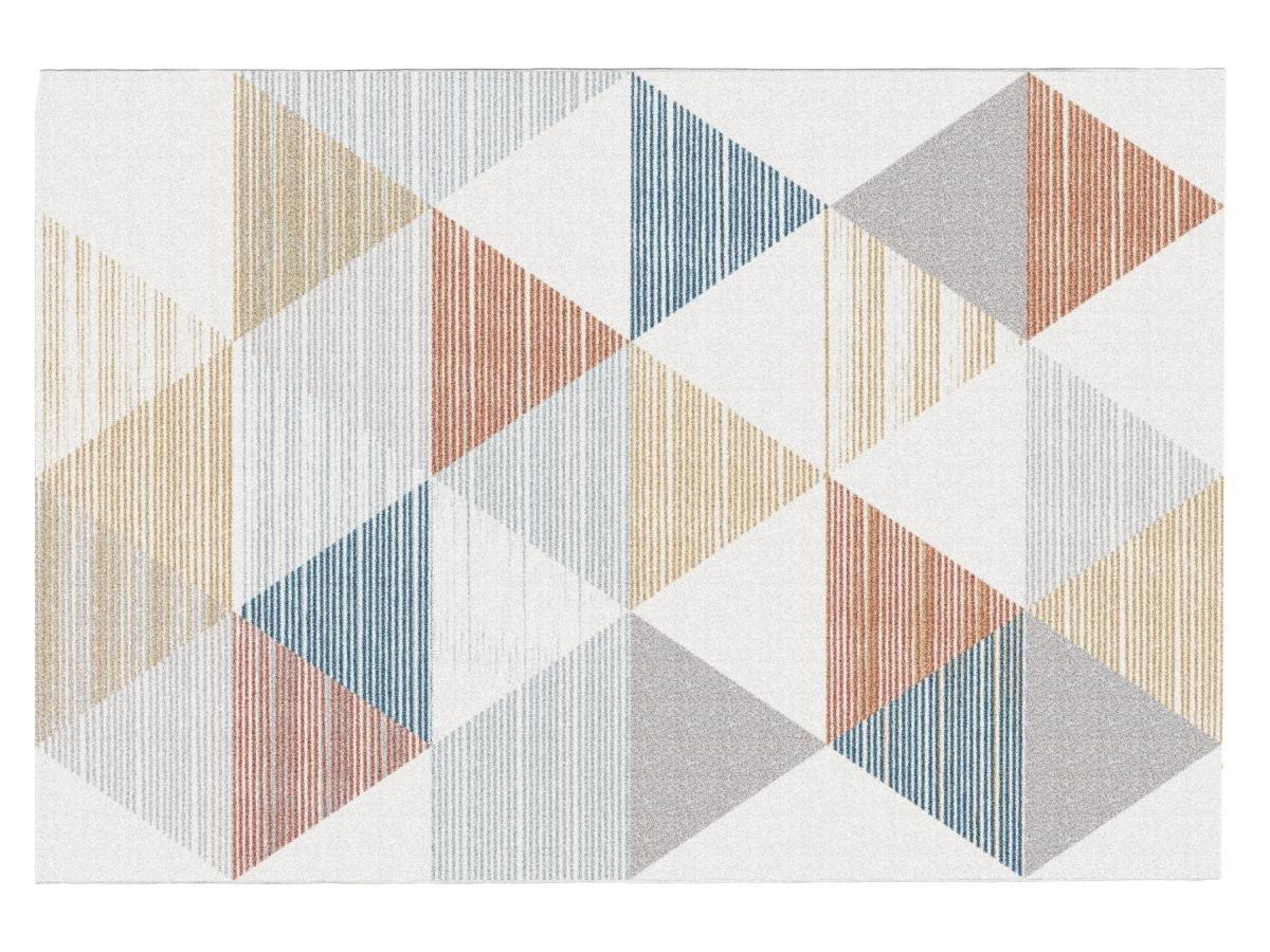 Image of Teppich Mit Geometrischem Muster - 160 X 230 Cm - Mehrfarbig - Geomia Unisex Multicolor 160X230CM