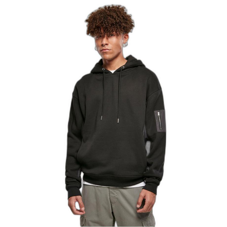 URBAN CLASSICS Military Bomber Sweatshirt à capuche  