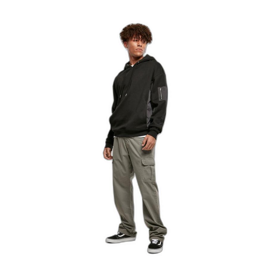 URBAN CLASSICS Military Bomber Sweatshirt à capuche  