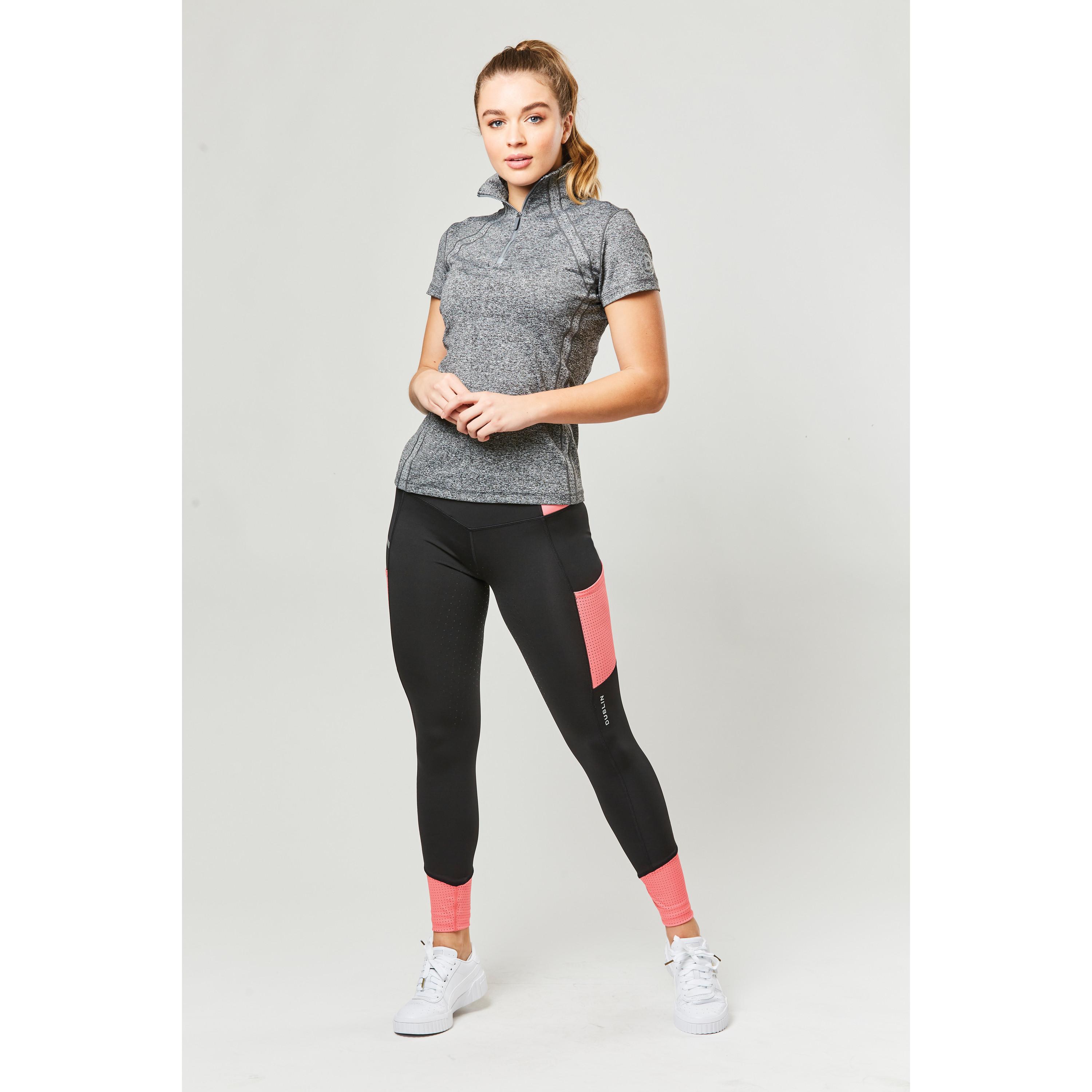 Weatherbeeta  reitleggings mit halbhoher taille, damen power performance 