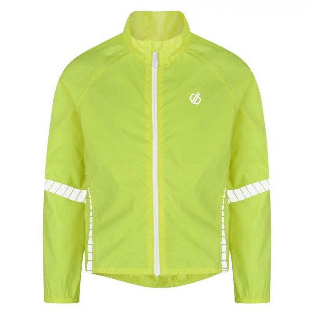 Image of Wagen 2b Cordial Reflective Cycling Shell Jacket Unisex Gelb 152