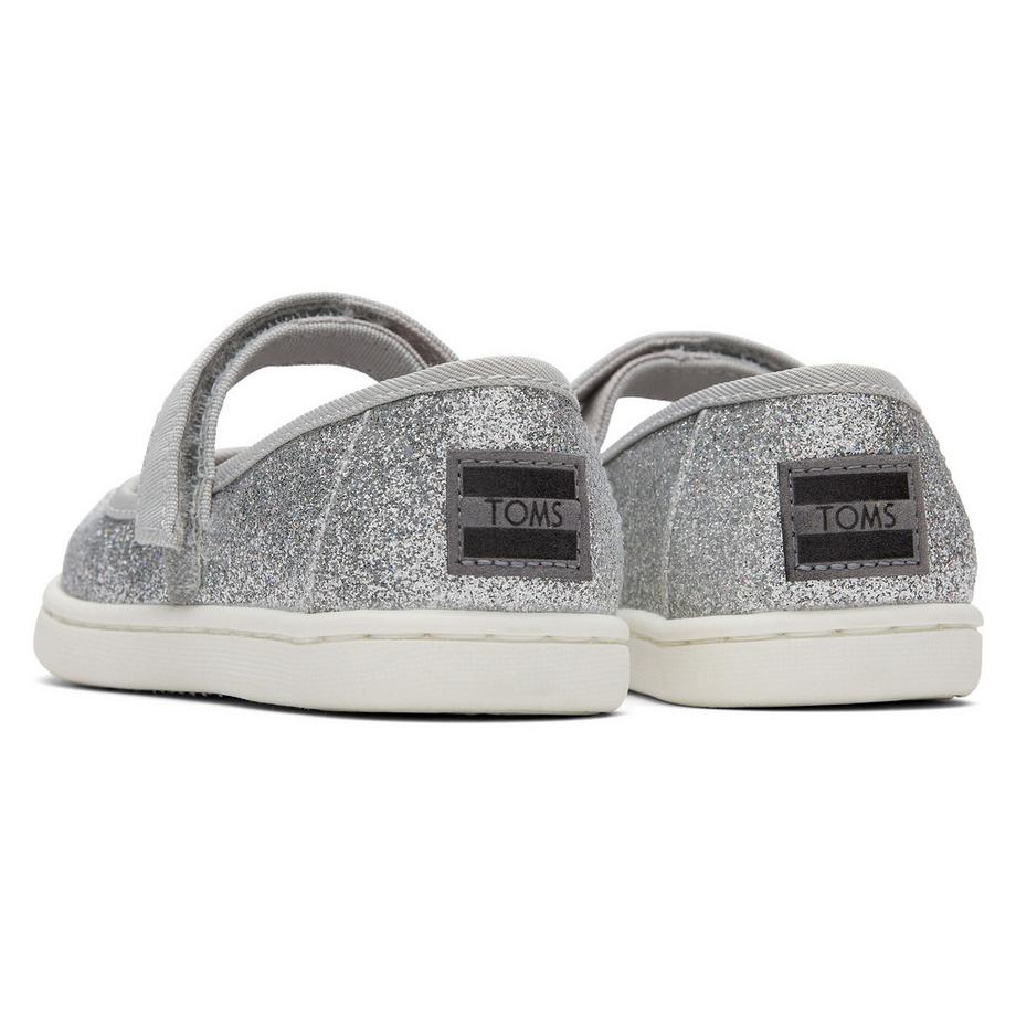 TOMS  ballerine glitterate per bambina  mary jane 